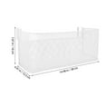 thumbnail image 2 of WEUVEB White Metal Hanging Basket for Bedroom and Bathroom - Durable, Breathable, Versatile Storage Organizer, 2 of 8