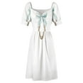 thumbnail image 4 of Une Chaussure de Cheval Doré avec Nœud Robe Détaillée Robe Femme Jupe d'Été Robe de Soirée Femme Robes de Fête 2024, 4 of 4
