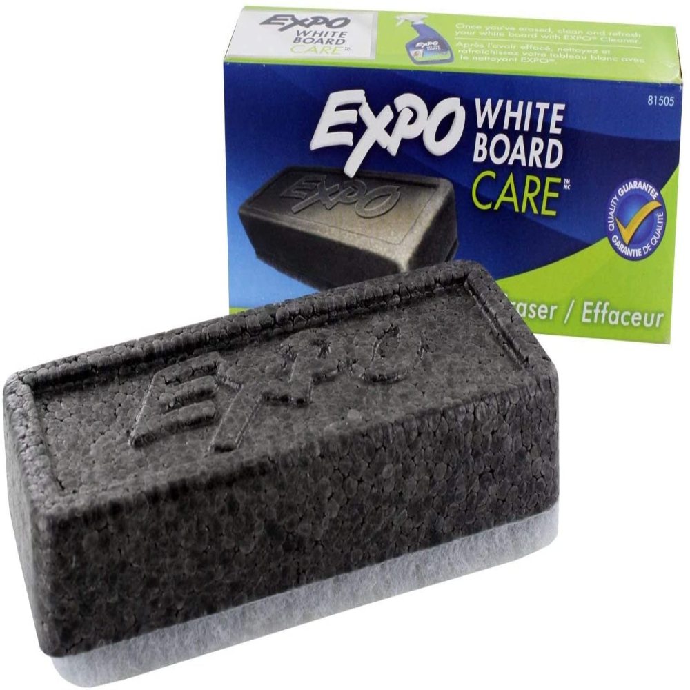 "BcTlyInc Block Eraser 81505 Dry Erase Whiteboard Board Eraser, Soft
