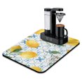 thumbnail image 1 of Burst of Citrus 18x24 Dish Drying Mat – Absorbent Microfiber, Washable, Reusable – Ideal for Any Kitchen Counter, 1 of 7