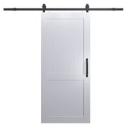 LTL Home Products MLB3684HKD Millbrooke Ready to Assemble Barn Door, White