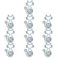thumbnail image 1 of Mignon Trombone 10pcs Trombone Animal Dessin Animé Trombone Clip de Papier Atteindre Plus, 1 of 8