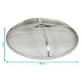 thumbnail image 3 of Sunnydaze 40" Round Rust-Resistant Stainless Steel Fire Pit Spark Screen Cover, 3 of 5