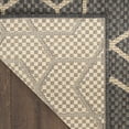 thumbnail image 6 of Nourison Horizon Indoor/Outdoor 2'2" x 8' Charcoal Modern Rug, 6 of 10