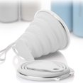 thumbnail image 4 of 2 Pcs Gobelet Pliable en Silicone Gobelet de Voyage Pliable avec Couvercle Gobelets Pliants en Silicone avec Couvercle de Scellage en Plastique Ensemble de Gobelets Réutilisables Portables pour Extérieur, 4 of 5