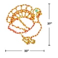 thumbnail image 5 of Thanksgiving LED 37" Wire Framed Turkey Decoration, 5 of 7