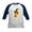 Navy/White, variant on CafePress - Halloween Letter P Witch Monogram Kids Baseball Je - Kids Cotton Baseball Jersey, 3/4 Sleeve Shirt