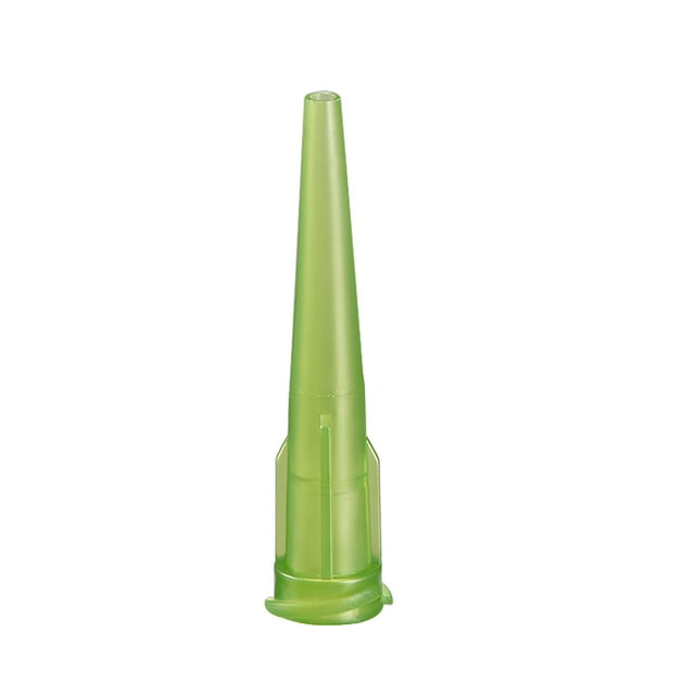 Aguja de llenado de dispensación cónica sin punta industrial 14ga X 1.26" Oliva 120 Pcs