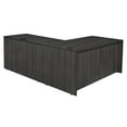 thumbnail image 3 of Legacy 60" Single Pedestal L-Desk with 47" Return- Ash Grey, 3 of 8