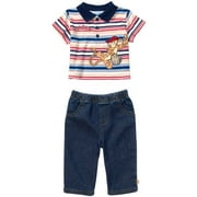 Disney - Winnie the Pooh Baseball Tigger 2-Piece Pant Set - Newborn