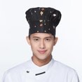 thumbnail image 2 of Chef Hat Adult Adjustable Elastic Baker Kitchen Cooking Chef Cap(Ice Cream), 2 of 3