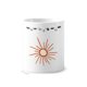 thumbnail image 1 of Sol sol naranja pintado a mano Taza de cepillo de dientes, 1 of 3