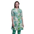 thumbnail image 1 of Bimba Printed Kurtis For Women Short Kurti For Girls Straight Tunic Tops, 1 of 6