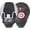 Black-White, variant on Focus Pads Boxing Curved Punching Mitts MMA Muay Thai Training Punching Focus Pads, Hand Pads Sparring Gear, Strike Kickpad Shields