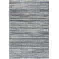 thumbnail image 2 of 2â€™ x 13â€™ Navy Blue Decorative Stripes Runner Rug, 2 of 21