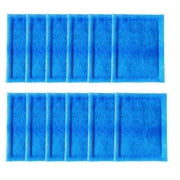 12 Pack Aquarium Filter Cartridges for Aqua-Tech 30-60/20-40 Gallon Fish Tank Power Filter Replacement, EZ-Change #3 Fish Filter Cartridge