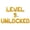 Gold, variant on Letter Balloons - LEVEL 9 UNLOCKED 16" Inch Alphabet Letters Foil Mylar Balloon 9th Birthday Party Banner (Gold)