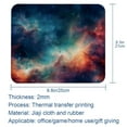 thumbnail image 5 of Galactic Square Desk Mat Mouse Mat Mouse Pad, 8.3x9.8 Inch, Non-Slip Rubber Bottom, Printed, Suitable for Office and Gaming, 5 of 6
