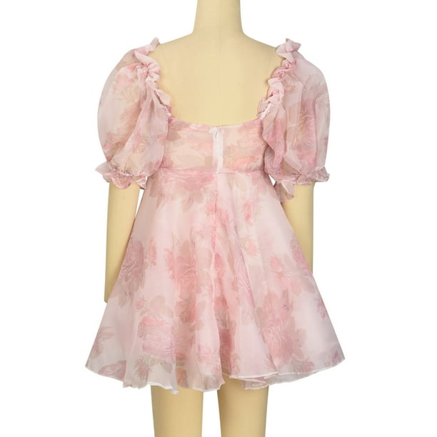 Pink dress shop short sleeve