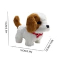 thumbnail image 2 of My Realistic Robot Puppy - Realistic Plush Electronic Puppy Toy, Interactive Stuffed Dogs for Sitting, Barking, Walking and Running(Brown), 2 of 9