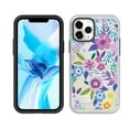 thumbnail image 3 of Kaleidio Case For iPhone 13 Pro Max (6.7") [Metallic Armor] Lightweight Hybrid [Shockproof] 2-Piece Carbon Fiber Accent Cover [Colorful Flowers], 3 of 4