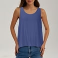 thumbnail image 2 of Kaemgyyd Workout Tank Tops for Women Summer Lightweight Crew Neck Workout Gym Athletic Clothes Backless Sleeveless Casual Shirt, 2 of 7