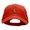 Orange, variant on Mini Quial Embroidered Low Profile Dyed Cotton Twill Cap - Orange OSFM