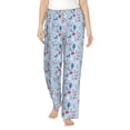 thumbnail image 2 of Lsque Animal Print Women's Pajama Pants, Lounge Pant - Comfortable Home Wear,Elastic Waistband, Stylish Design-Small, 2 of 9