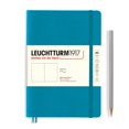 thumbnail image 1 of Cuaderno LEUCHTTURM1917, tapa blanda, tamaño mediano, A5, 123 páginas, color océano, 1 of 6