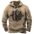 thumbnail image 4 of Sudaderas con capucha vintage para hombre, sudaderas con capucha con estampado de brújula, ropa de calle de estilo Harajuku para hombre, jerséis de gran tamaño de otoño para hombre, 4 of 5