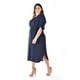 thumbnail image 5 of Vestido largo Roman Fashion /Tallas Extras, 1765 (Azul marino) azul marino 36, 5 of 6