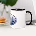thumbnail image 4 of CafePress - SML.Ovalsticker.Bluewater Mug - 11 oz Ceramic Mug - Novelty Coffee Tea Cup, 4 of 6
