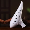 thumbnail image 3 of SDFGTstore 12 Hole Ceramic Ocarina Suitable for Beginners Easy to Learn Musical Instrument, 3 of 18