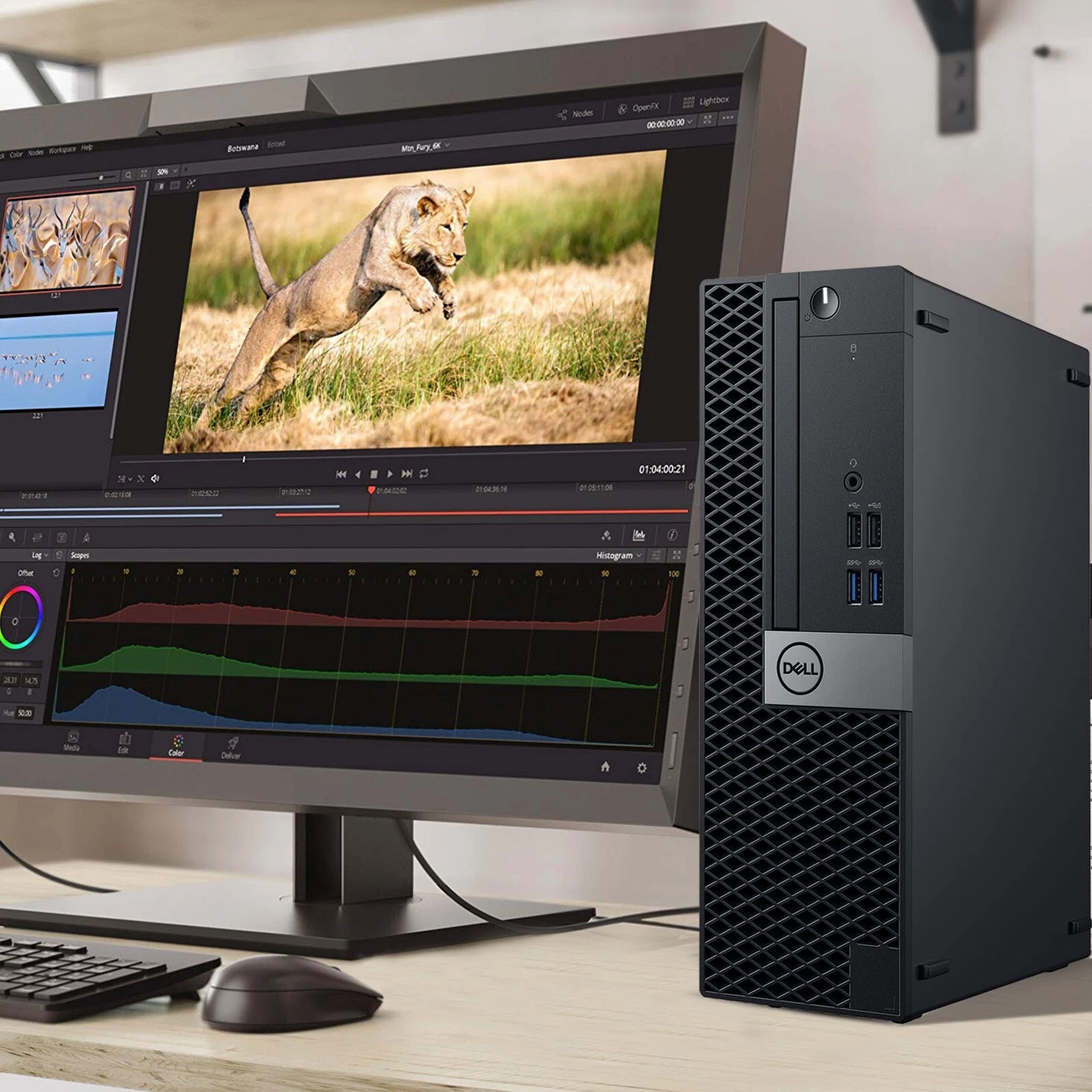 Restored Dell Desktop PC OptiPlex 7040 SFF Computer Intel Quad