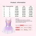 thumbnail image 5 of Alvivi Girls Kids Spaghetti Straps Sequin Ballet Tutu Dress Ballerina Ballroom Dance Leotard Black 14, 5 of 5