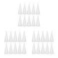 thumbnail image 3 of Baohd Handmade Colored Painting DIY Hand Material Crafts Styrofoam for All 2.75-9.84 inch White 7.87 Inch 3Set, 3 of 6