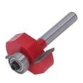 thumbnail image 4 of T Type Router Bit, Wear Resistant Trimming Chamfers Oxidized Adjustable Depth Tungsten Alloy Router Bit  For Woodworking 1/4x3/16,1/4x1/2,1/4x3/8, 4 of 8