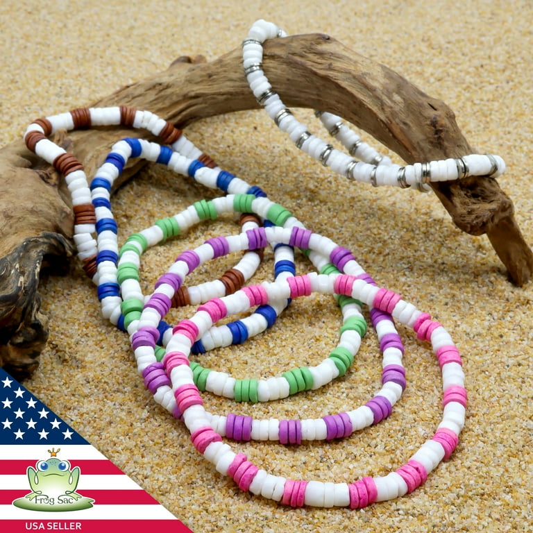 Puka shell store ankle bracelet