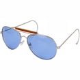 thumbnail image 3 of Rothco 120 Aviator Air Force Style Sunglasses, Blue, 3 of 4