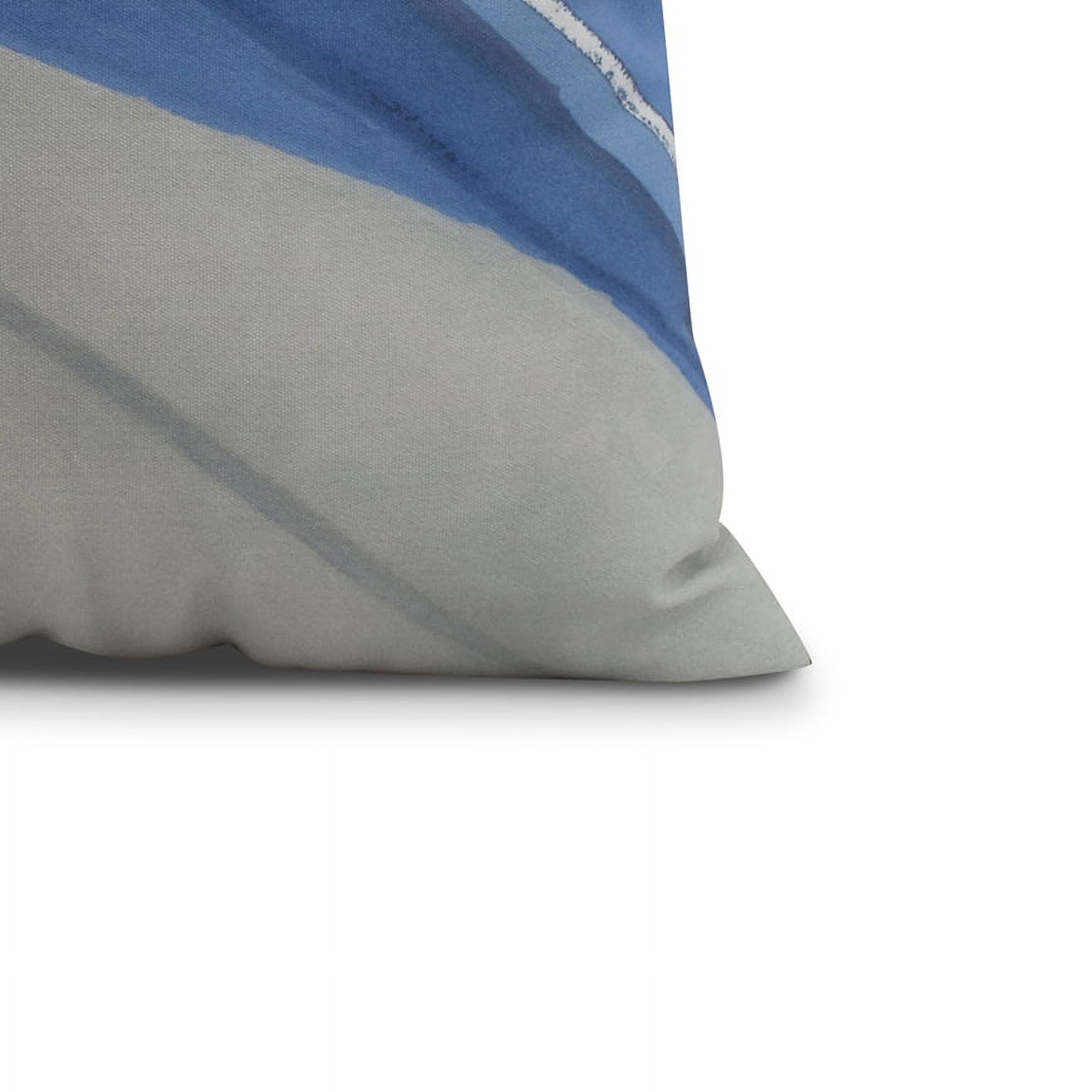 Simply Daisy, 16 x 16inch, Boat Bow Left, Geometric Print Pillow, Taupe