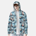 thumbnail image 2 of Fotbe Sea Marine And Lighthouse Chaqueta con Protección Solar UPF 50+ para Hombre y Mujer, Camisa con Capucha y Bolsillos-Large, 2 of 7