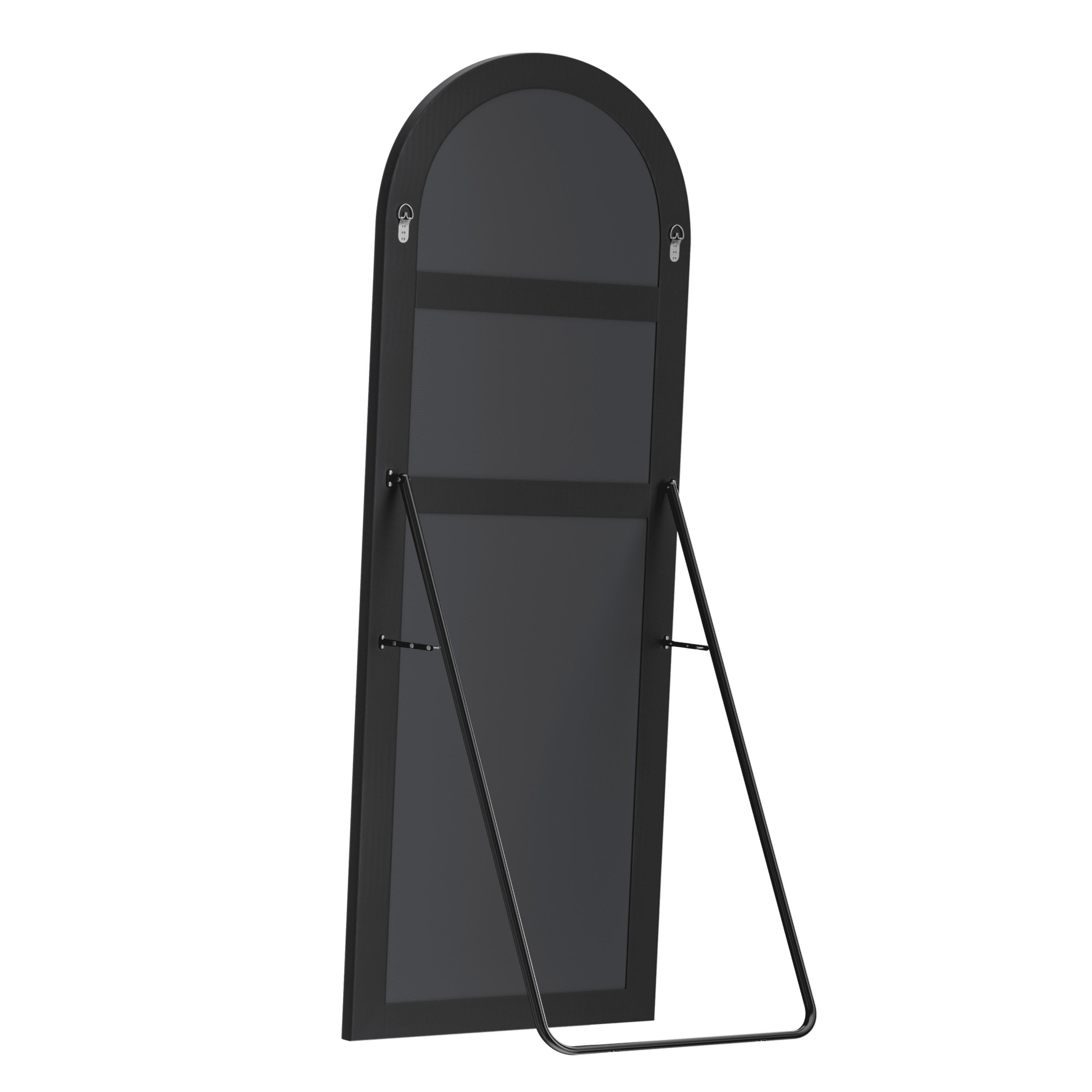 MAYEERTY 67"x 23" Solid Wood Arch Wall Mirror Full Length Mirror for Bedroom Living room