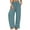 Sky Blue, variant on Summer Pants for Women Casual Tops And Pants for Women Oversized Clothes Postpartum Womens plus Size Denim Medium Yoga Pant Long Linen Cool Leggings High Waist Split Leg Business Beige S