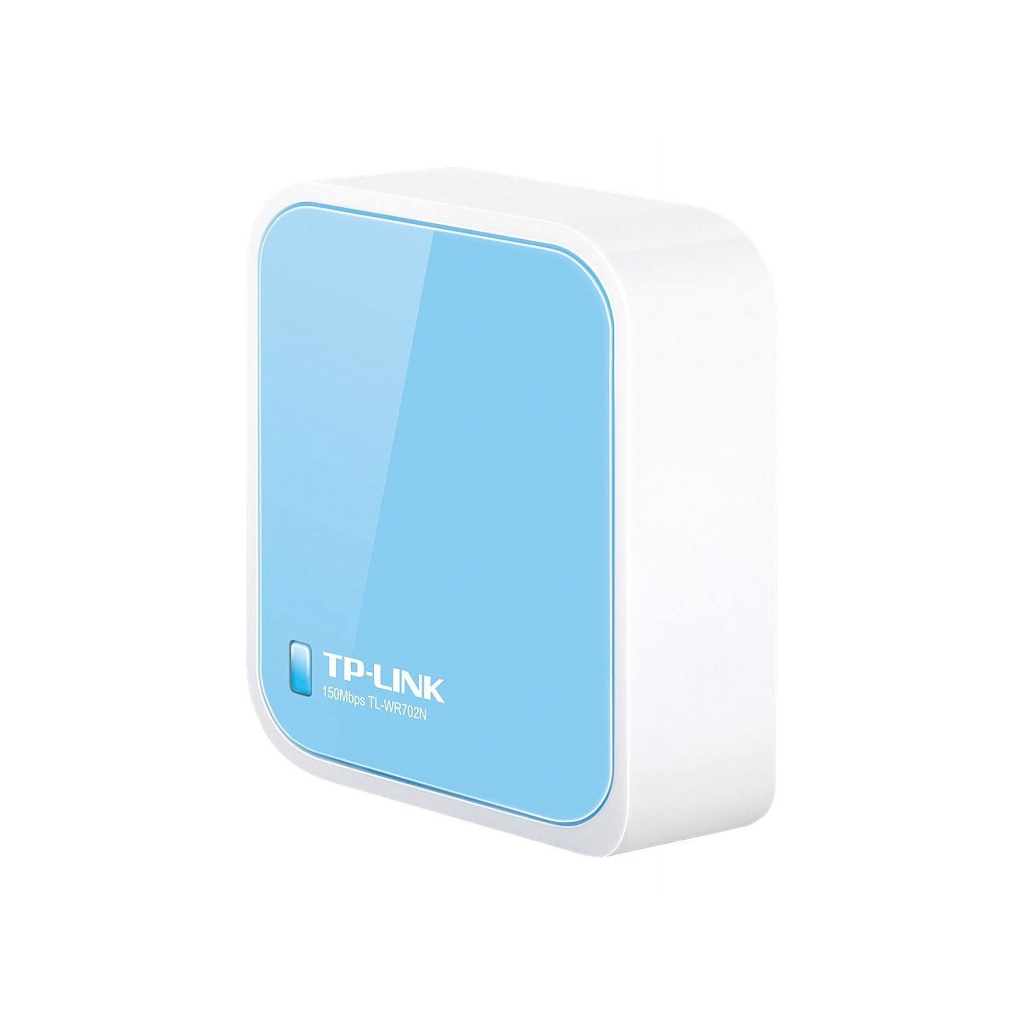 Open Box Tp-Link TL-WR702N Wireless Router - IEEE 802.11n - ISM Band - 150 Mbps Wireless Speed - 1 x Broadband Port - USB Desktop