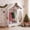 White, variant on ELLEGNT Kids Wardrobe with Mirror - Roofed Dress Up Storage Closet with Open Hanging Rack White