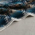 thumbnail image 3 of Wrangler Frontier Blue 50" X 60" Throw Blanket, 3 of 9