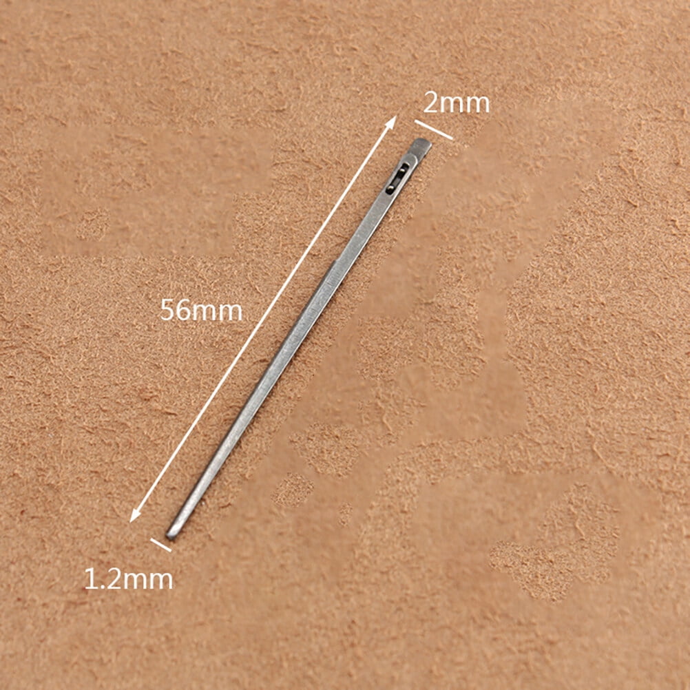 Leather Thread Needle Leather Needle Composition Leather Rope Needle  Leather Tool Needle Leather Rope Hand Sewing Needle