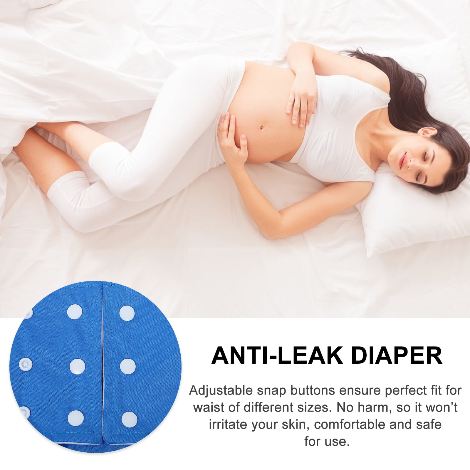 Reusable Adult Diaper Plastic Pants for Elderly Incontinence Cloth Diapers Skin Friendly Washable