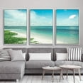 thumbnail image 3 of IDEA4WALL Framed Canvas Wall Art for Living Room, Bedroom Ocean Sea Beach Canvas Prints for Modern Home Decoration Ready to Hang, 3 of 4