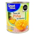 thumbnail image 1 of Trozos de piña Great Value en almíbar 800 g, 1 of 3